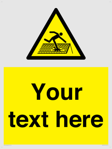 Custom Figure on Roof Sign